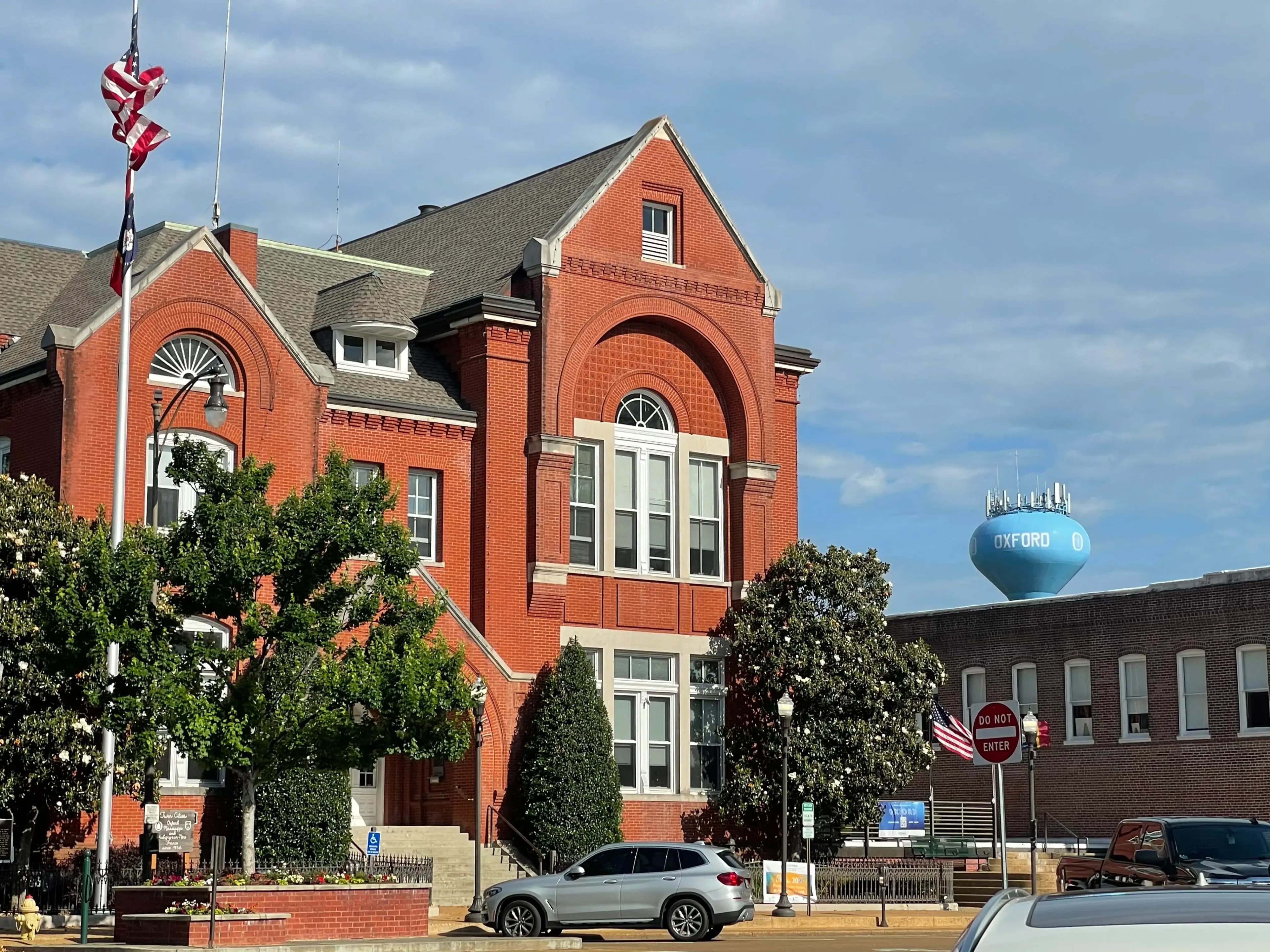 Oxford City Hall near Lenora's Restaurant